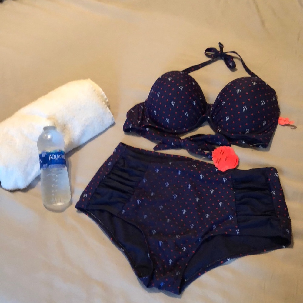 Cute & Sexy Vintage high waist plus size swimsuit